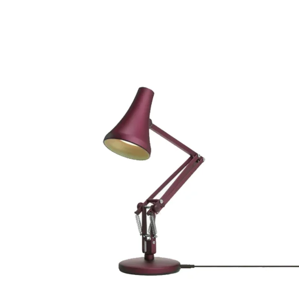 Cheap Anglepoise 90 Mini Mini Desk Lamp, Berry Red