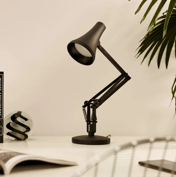 Store Anglepoise 90 Mini Mini Desk Lamp, Carbon Black