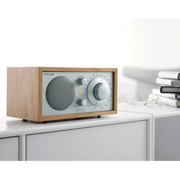 Shop Tivoli Audio Model One Bluetooth Radio, Cherry/Silver