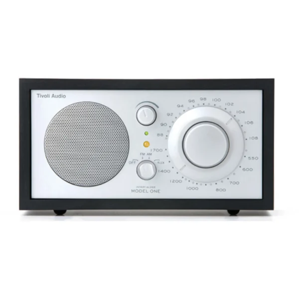 Fashion Tivoli Audio Model One Table Radio, Black/Silver