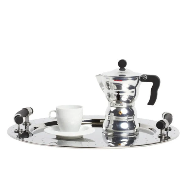 New Alessi Moka Espresso Maker, 3 Cup