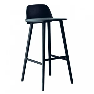 Online Muuto Nerd Stool, Black 75cm