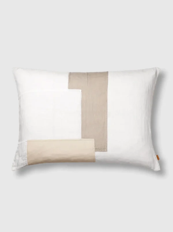 Hot Ferm Living Part Cushion, Large, Off-white