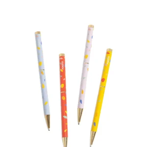 Best Poketo Pattern Twist Pen, set/4