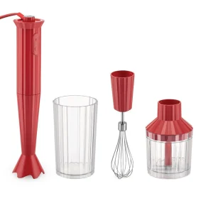 Shop Alessi Plisse Hand Mixer Set, Red