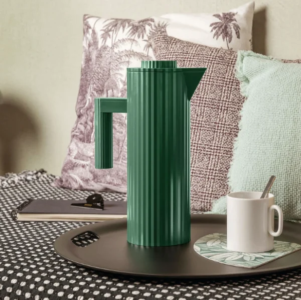 Outlet Alessi Plisse Vacuum Jug, Green