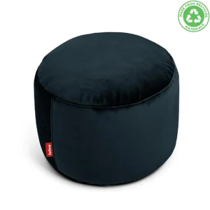 Clearance Fatboy Point Ottoman - Blue Night Velvet