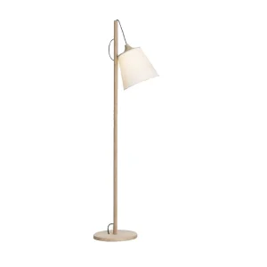 Clearance Muuto Pull Floor Lamp, White/Oak