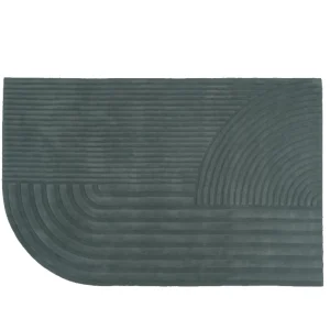 Best Muuto Relevo Rug, Dark Green, 6'5 x 9'8