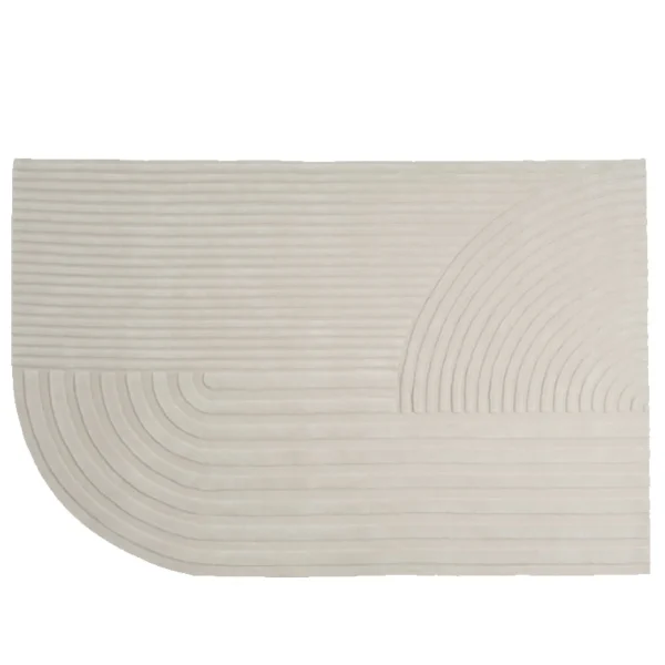 Discount Muuto Relevo Rug, Off White, 6'5 x 9'8