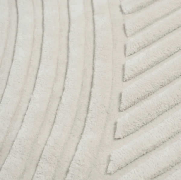 Discount Muuto Relevo Rug, Off White, 6'5 x 9'8