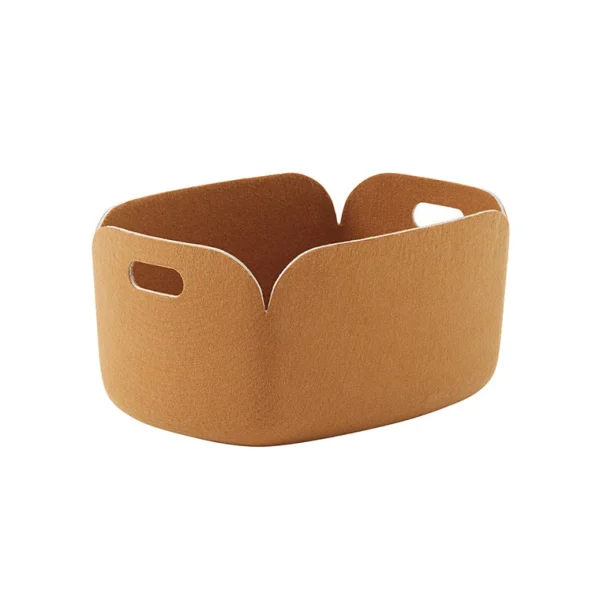 Flash Sale Muuto Restore Felt Storage Basket, Burnt Orange