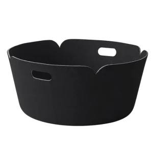 Best Muuto Restore Round Basket, Black