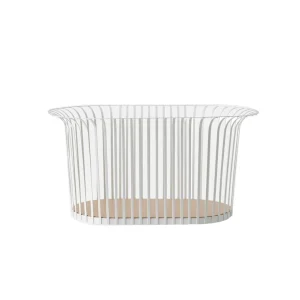 Hot Audo Ribbon Basket, Ivory