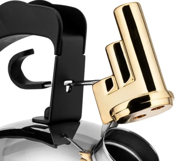 Sale Alessi Richard Sapper Kettle, Black handle