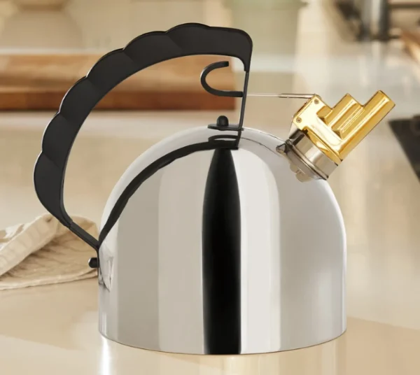 Sale Alessi Richard Sapper Kettle, Black handle