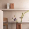 Hot Muuto Ridge Vase Terracotta, 14