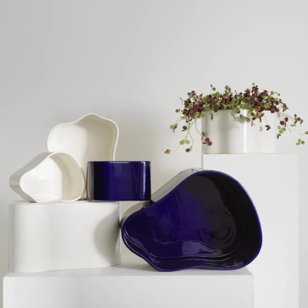 Outlet Artek Riihitie Plant Pot, Shape A, Small Blue