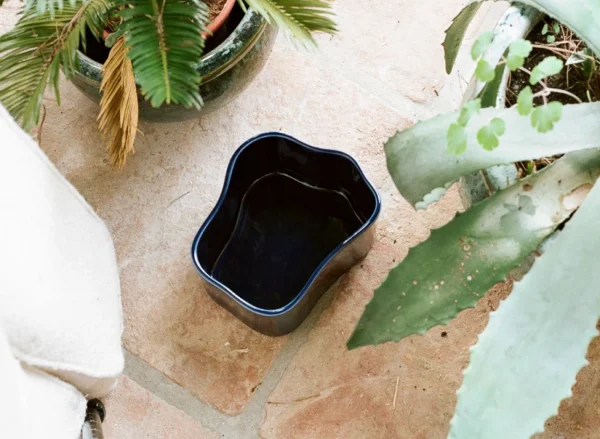 Outlet Artek Riihitie Plant Pot, Shape A, Small Blue