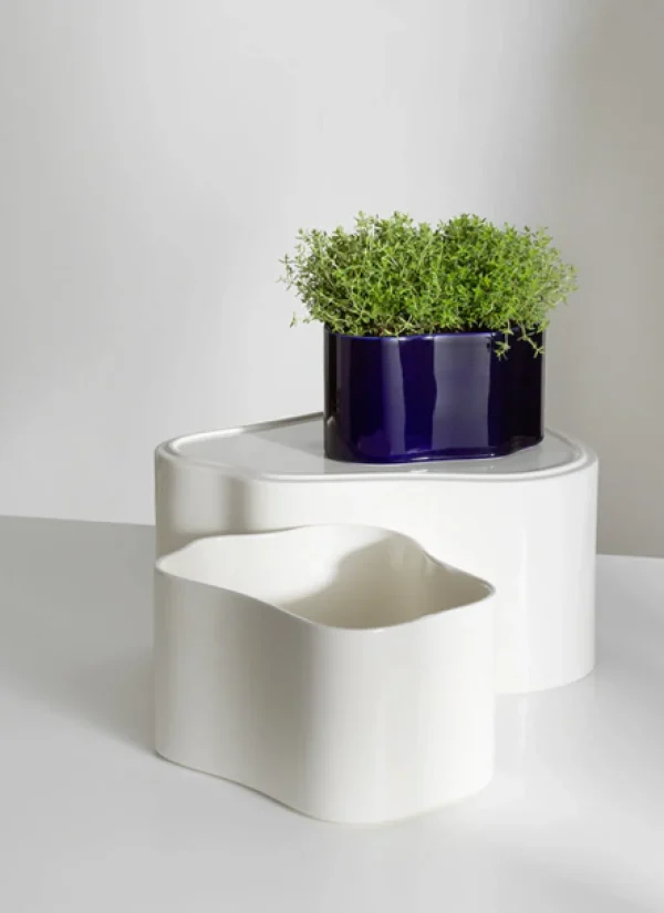 Outlet Artek Riihitie Plant Pot, Shape A, Small Blue
