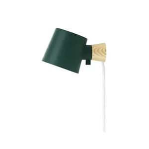 Online Normann-Copenhagen Rise Wall Lamp, Petrol Green, US Version