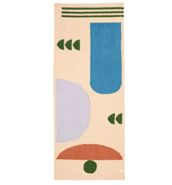 Online Quiet Town Runner Rug, Arco Cloud, 56