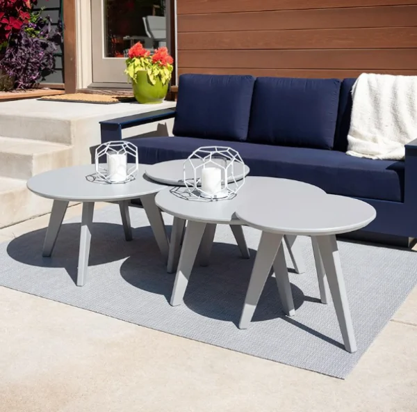 Outlet Loll Designs Satellite End Table Round, 18