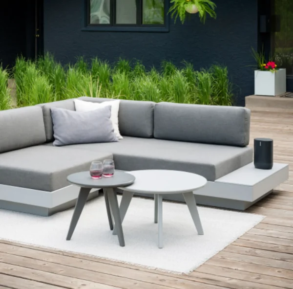 Outlet Loll Designs Satellite End Table Round, 18