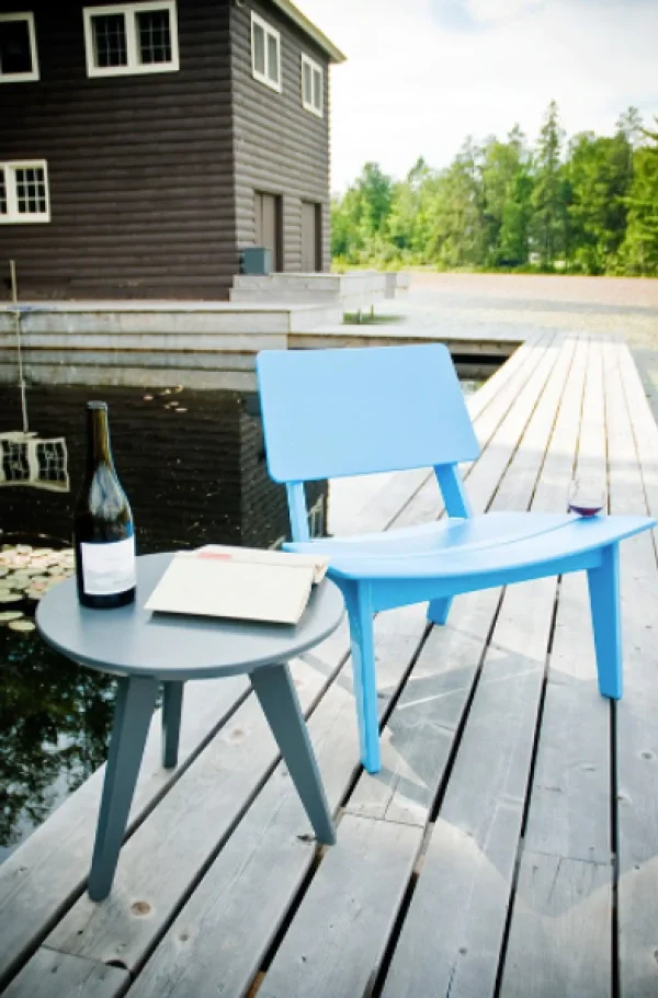 Outlet Loll Designs Satellite End Table Round, 18