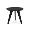 New Loll Designs Satellite End Table, Round 18”, Black