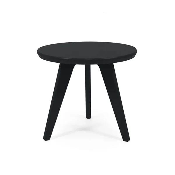 New Loll Designs Satellite End Table, Round 18”, Black
