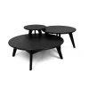 New Loll Designs Satellite End Table, Round 18”, Black