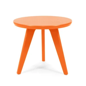 Clearance Loll Designs Satellite End Table, Round, 18” Orange