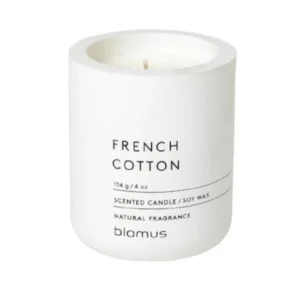 Clearance Blomus Scented Candle, Small, French Cotton