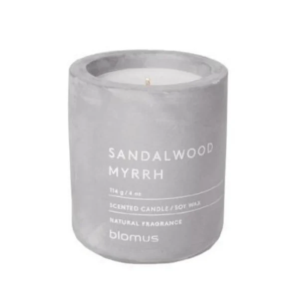 Clearance Blomus Scented Candle, Small, Sandlewood & Myrrh