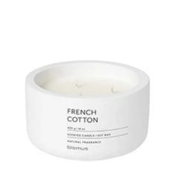 Hot Blomus Scented Candle, XL, French Cotton