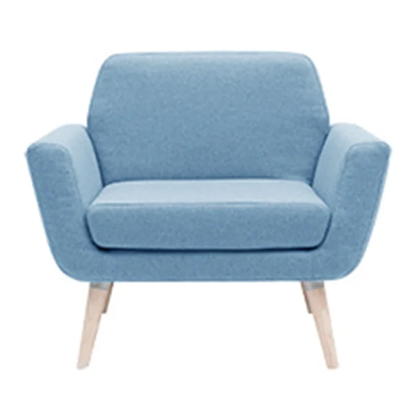 Store Softline Scope chair, Light Blue Felt 858