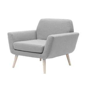 Discount Softline Scope chair, Light Grey Felt 620