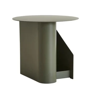 Clearance woud Sentrum Side Table, Dusty Green, painted metal