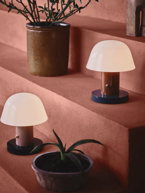 Flash Sale &Tradition Setago Table Lamp, JH27, Twilight/Sand