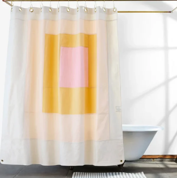 Fashion Quiet Town Shower Curtain, Marfa Cloud