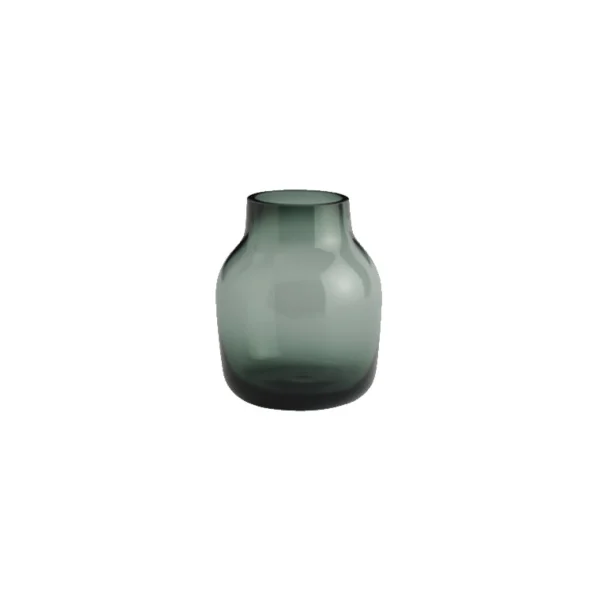 Best Muuto Silent Vase Dark Green 4.3