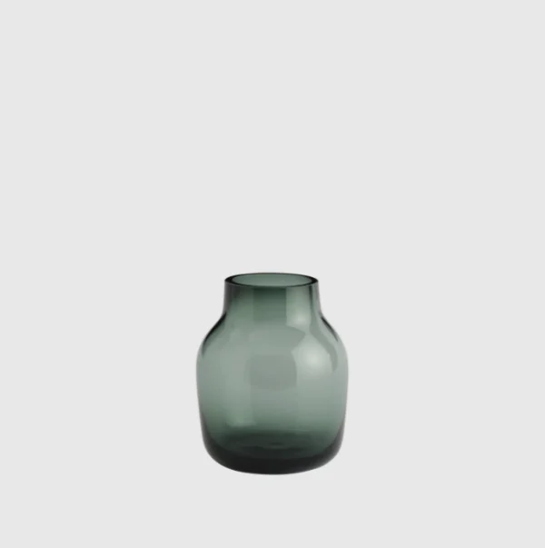 Best Muuto Silent Vase Dark Green 4.3