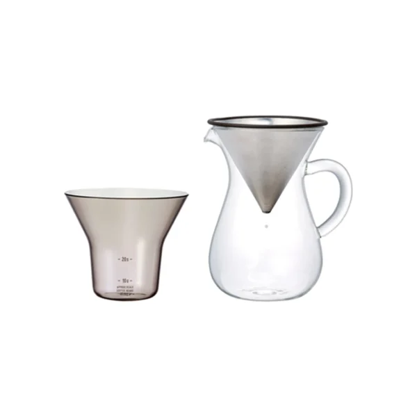 Flash Sale KINTO Slow Coffee Style, Carafe Set, 2 cups, metal filter