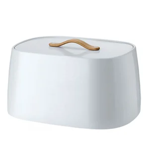 Fashion Stelton Emma Bread Box, White (light blue)