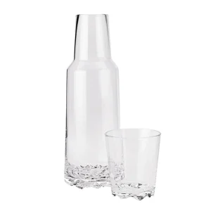 Clearance Stelton Glacier Carafe, 1 Litre, With Glass