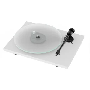 Discount Pro-ject T1 Turntable, White- OM5E