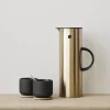 Flash Sale Stelton Theo cup, with coaster/lid - black
