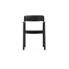 Flash Sale Normann-Copenhagen TIMB Armchair, upholstery, Black/Black Leather