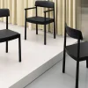 Flash Sale Normann-Copenhagen TIMB Armchair, upholstery, Black/Black Leather